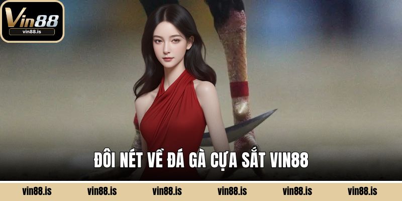 Đá Gà Cựa Sắt Vin88 -Trải Nghiệm Cá Cược Đỉnh Cao 1 Đôi nét về đá gà cựa sắt Vin88